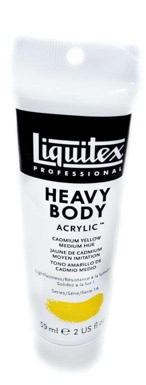 Liquitex Heavy Body Acrylic Cadmium Yellow Medium Hue 59 ML 1045830 Liquitex Heavy Body Acrylic Cadmium Yellow Medium Hue 59 ML