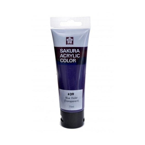 Sakura Acrylic Tube - Transparent (Blue Voilet) - 75 ml