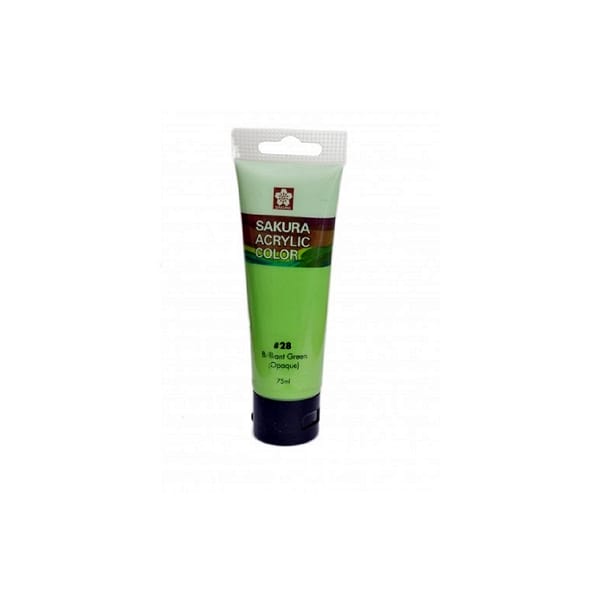 Sakura Acrylic Tube - Opaque (Brilliant Green) - 75 ml