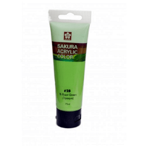 Sakura Acrylic Tube - Opaque (Brilliant Green) - 75 ml