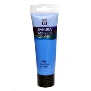 Sakura Acrylic Tube - Opaque (Cobalt Blue) - 75 ml