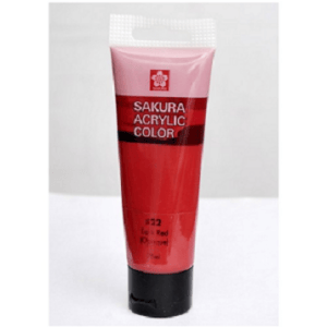 Sakura Acrylic Tube - Opaque (Dark Red) - 75 ml