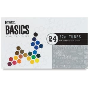 Liquitex Basics Acrylic Color Set (Pack of 24)