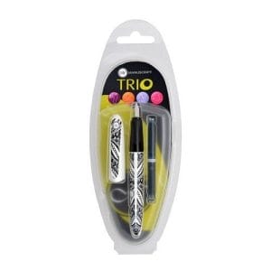 Manuscript Italic Trio Fountain Pen - Peapod