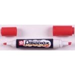 Sakura Permapaque twin point marker - Red