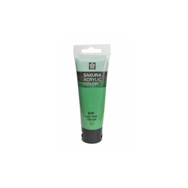 Sakura Acrylic Tube - Opaque (Perm Green) - 75 ml