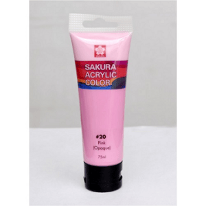 Sakura Acrylic Tube - Opaque (Pink) - 75 ml