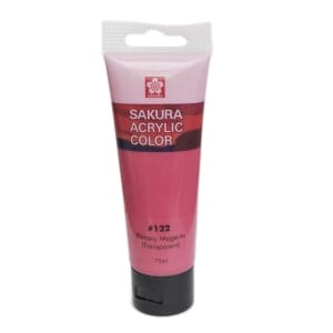 Sakura Acrylic Tube - Transparent (Primary Magenta) - 75 ml