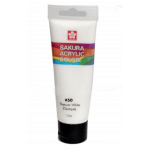 Sakura Acrylic Tube - Opaque (Titanium White) - 75 ml