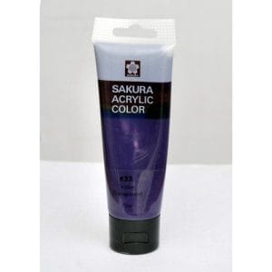 Sakura Acrylic Tube - Transparent (Voilet) - 75 ml