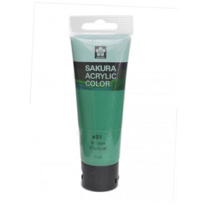 Sakura Acrylic Tube - Opaque (Viridian) - 75 ml