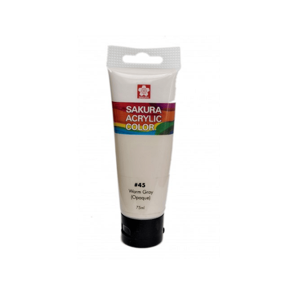 Sakura Acrylic Tube - Opaque (Warm Grey) - 75 ml