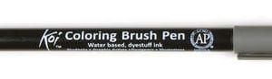 Sakura Koi Coloring Brush Pen - Dark Warm Gray (Pack of 3)