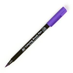 Sakura Koi Coloring Brush Pen - Light Purple (Pack of 3)