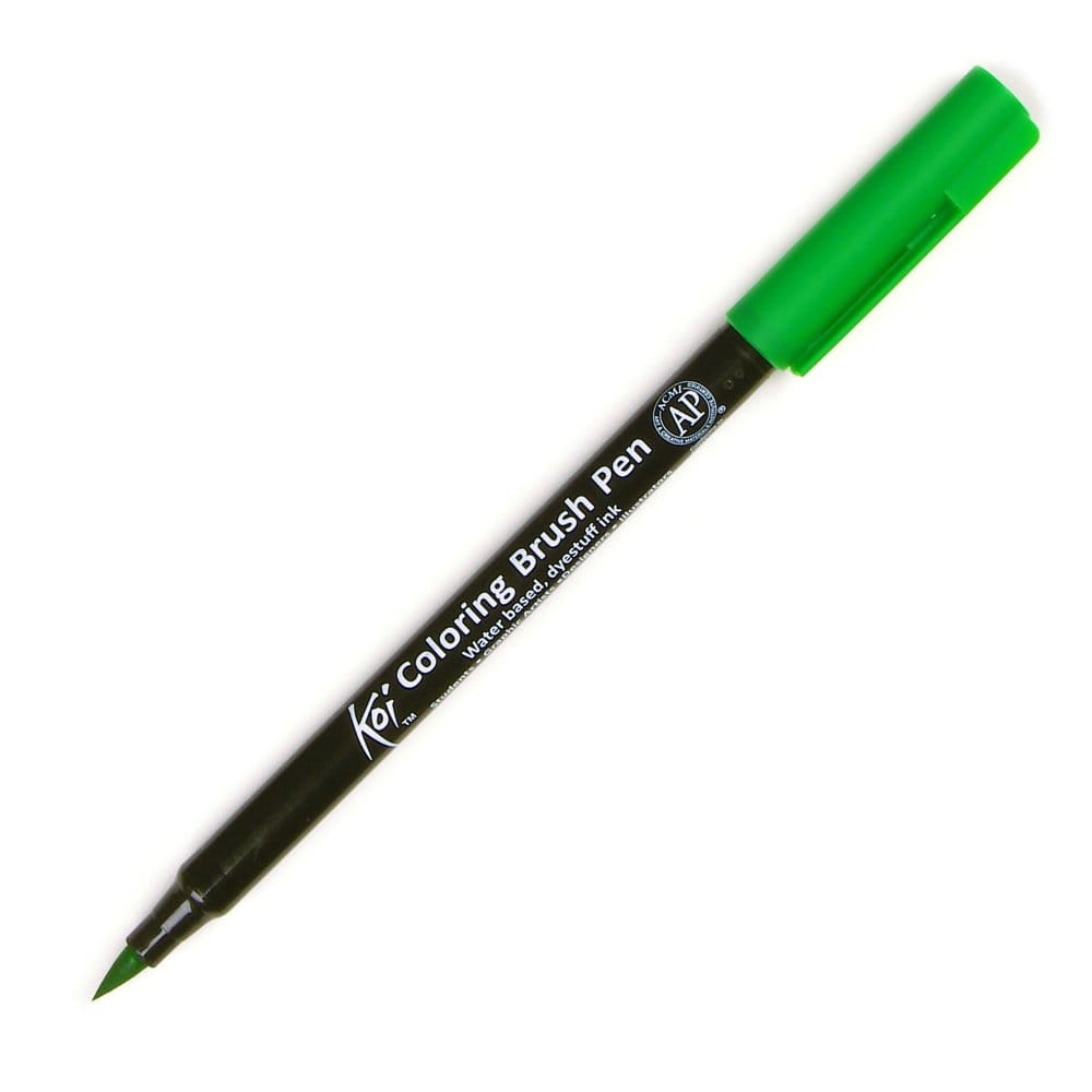 Sakura Koi Coloring Brush Pen - Emerald Green (Pack of 3) Sakura Koi Coloring Brush Pen - Emerald Green (Pack of 3)