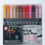 Sakura Koi Coloring Brush Pen - Purple (Pack of 3)