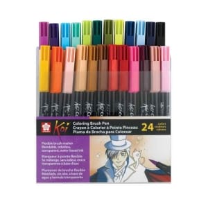 Sakura Koi Water Color Brush Set of 24 Colors
