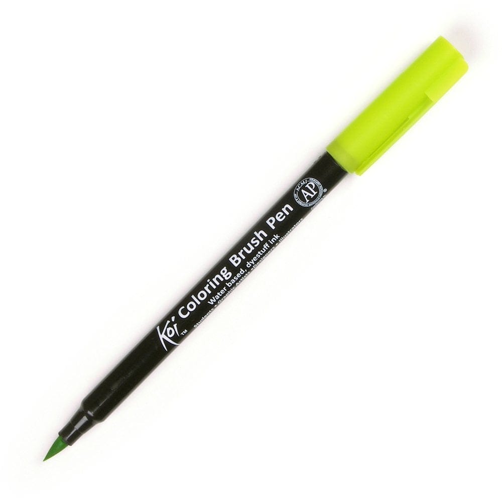Sakura Koi Coloring Brush Pen - Yellow Green (Pack of 3) Sakura Koi Coloring Brush Pen - Yellow Green (Pack of 3)