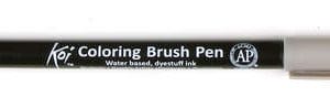 Sakura Koi Coloring Brush Pen - Warm Gray (Pack of 3)