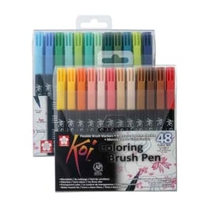 Sakura Koi Water Color Brush Set of 48 Colors