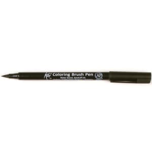 Sakura Koi Coloring Brush Pen - Black (Pack of 3)