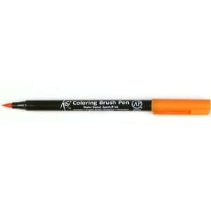 Sakura Koi Coloring Brush Pen - Orange (Pack of 3)