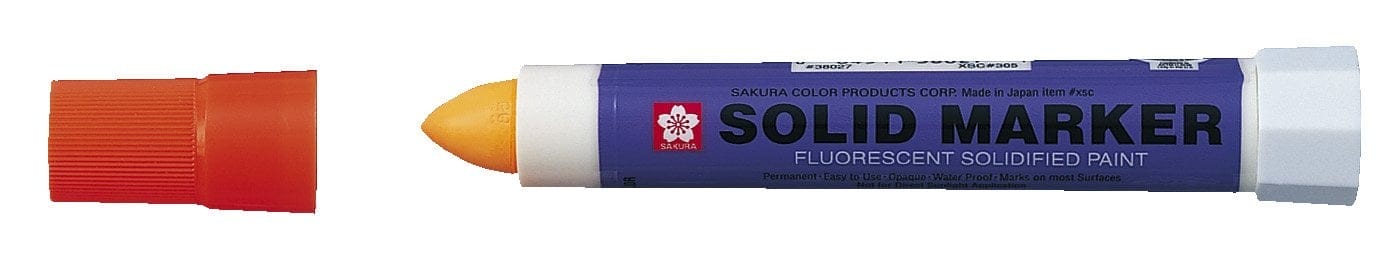 Sakura Solid marker (Fluorescent Orange) Sakura Solid marker (Fluorescent Orange)