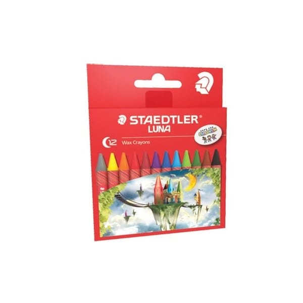Staedtler Luna Wax Crayons - Pack of 12