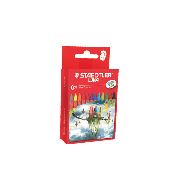 Staedtler Luna Wax Crayons - Pack of 24