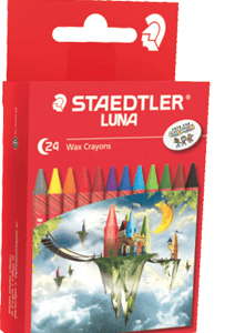 Staedtler Luna Wax Crayons - Pack of 24