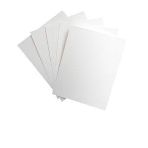 A2 Note Card Pack - Plain (10 sheets) - 300GSM
