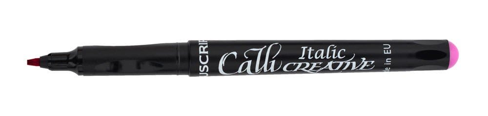 Manuscript Callicreative 4 Assorted Italic Marker Pens - Fine callicreative marker fine pink callicreative-marker-fine-pink
