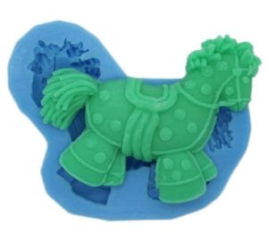 Designer Horse Silicone Soap Mould