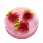 Mini Strawberry Silicone Clay Mould