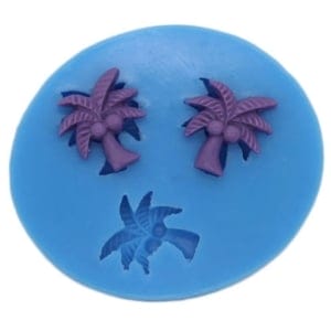 Mini Coconut Tree Silicone Clay Mould