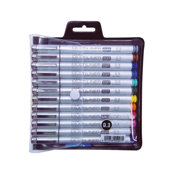 Copic Color Multiliner SP 0.3mm - Set of 12