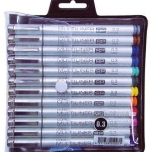 Copic Color Multiliner SP 0.3mm - Set of 12