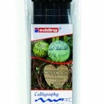 edding 1255 Calligraphy Pen - Black (Pack of 3)