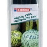 edding 1255 Calligraphy Pen - Crimson Red (Pack of 3)