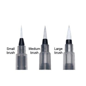 Sakura Koi Portable Water Brush (9 ml Barrel) - Large (Transparent White)