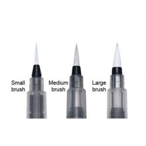 Sakura Koi Portable Water Brush (9 ml Barrel) - Large (Transparent White)