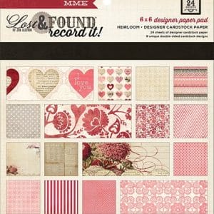 My Minds Eye - Heirloom - 6X6 Paperpack