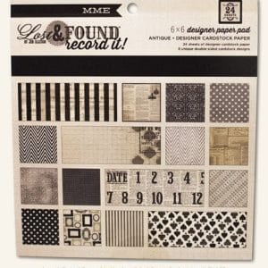 My Minds Eye - Antique - 6X6 Paperpack