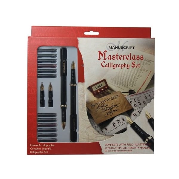 Manuscript Masterclass Calligraphy Fountain Pen Set