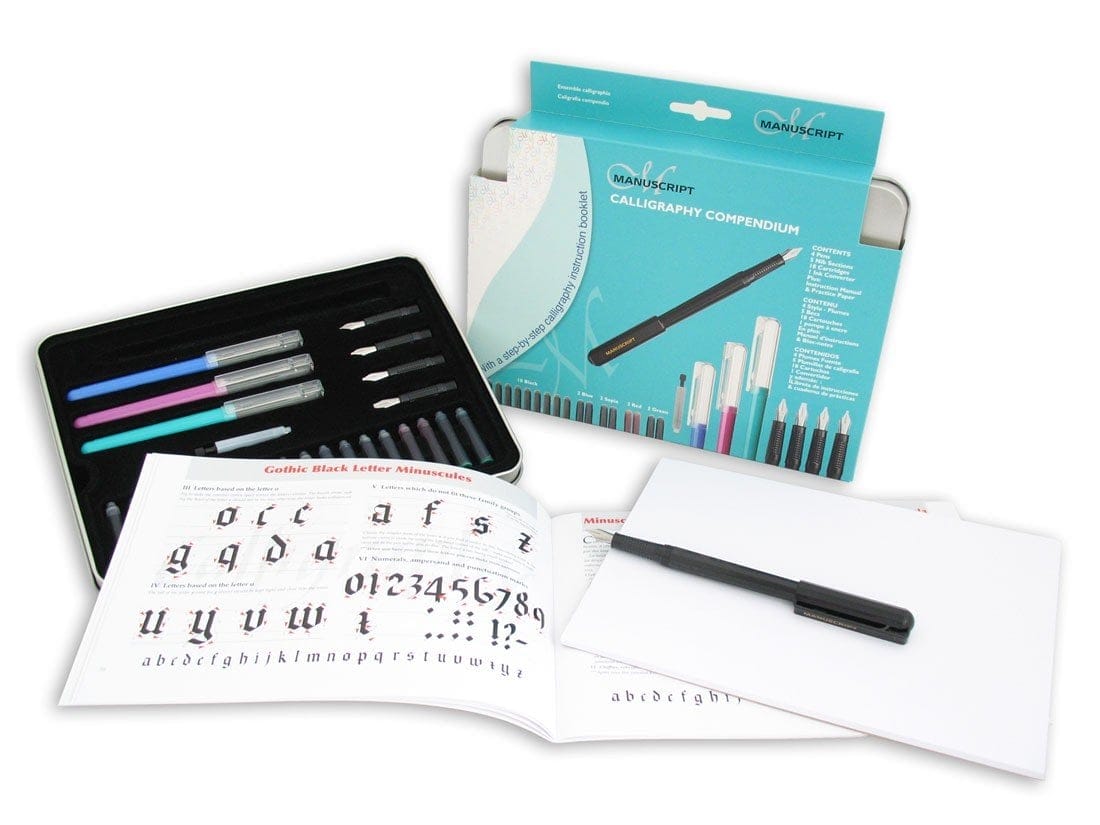 Manuscript Calligraphy Compendium Fountain Pen Set mc150 4 mc150_4