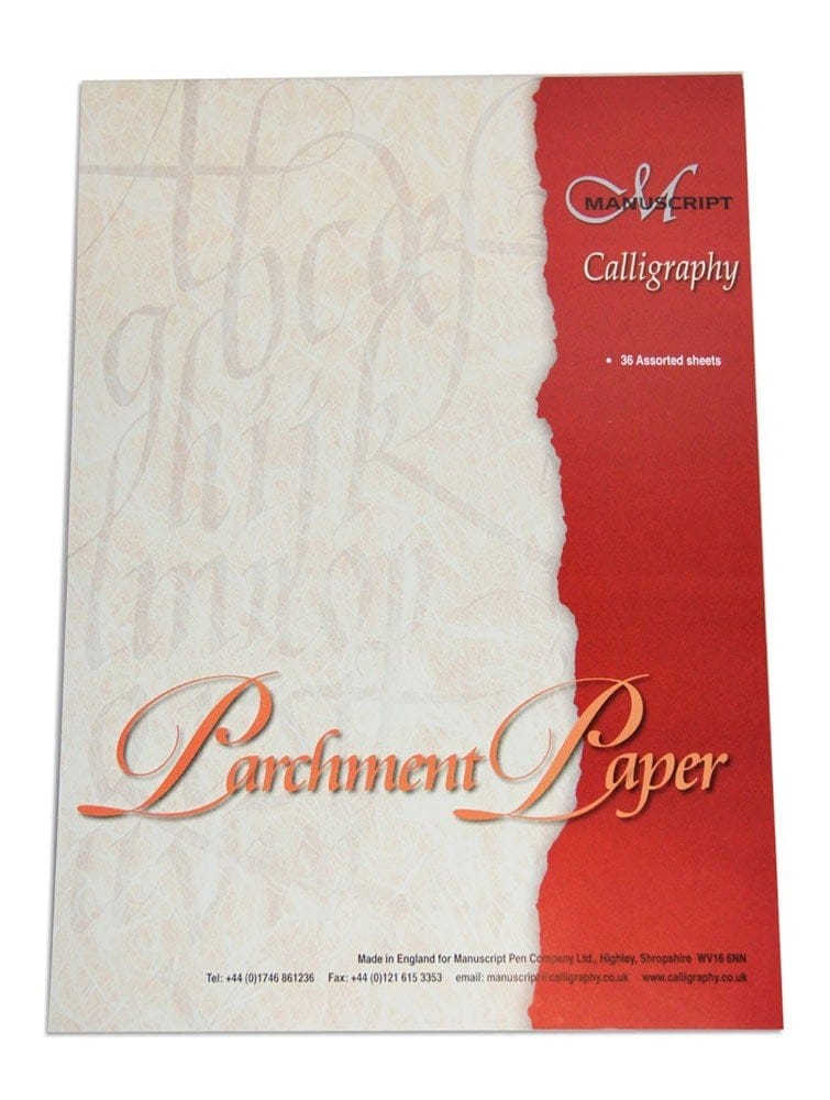 Manuscript Calligraphy Parchment Paper Pad mc303 2 Manuscript Calligraphy Parchment Paper Pad