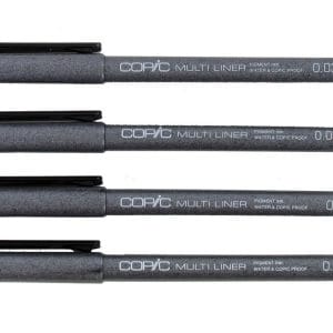 Copic Black Multiliner