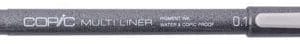 Copic Gray Multiliner 0.1 mm