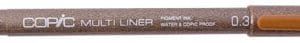 Copic Sepia Multiliner 0.3 mm