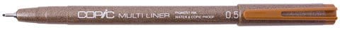 Copic Sepia Multiliner 0.5mm ml sepia 05 Copic Sepia Multiliner 0.5mm